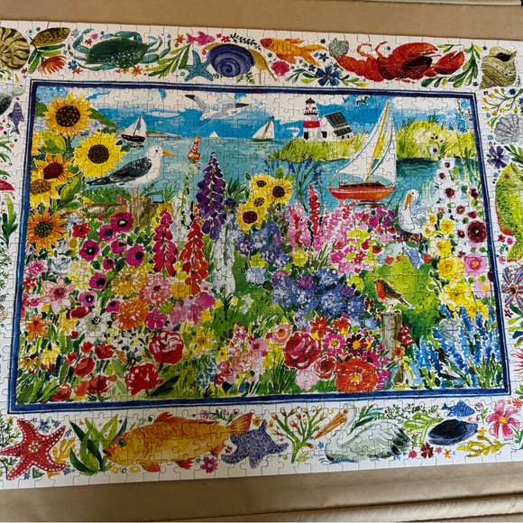 Other - Eeboo Seagull Garden puzzle 🧩
